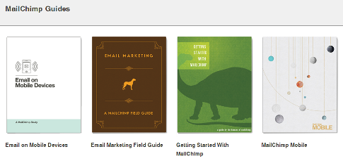 mail chimp guides