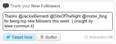 Commun.it New Follower Tweet Commun.it New Follower Tweet