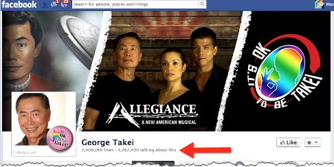 george takei facebook