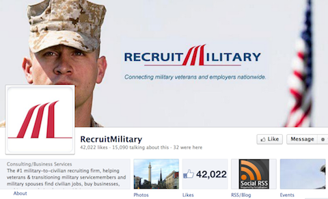 recruit military