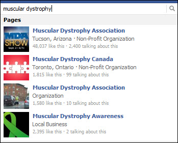 facebook muscular dystrophy