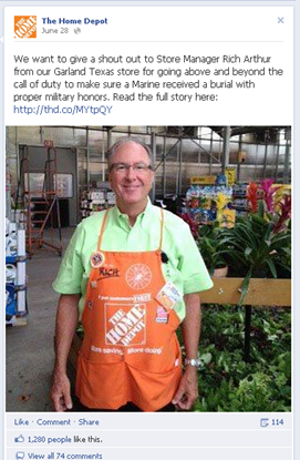 home depot employees