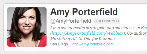 amy twitter bio