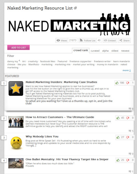 naked marketing example