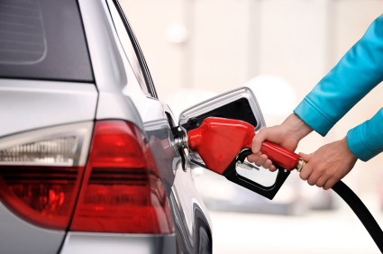 pumping gas