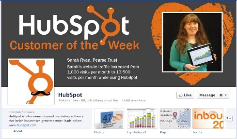 hubspot page