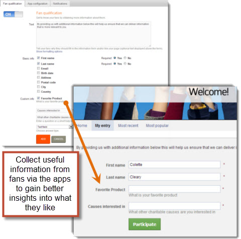 agorapulse fan qualification setup