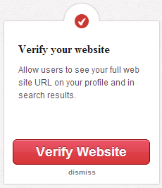 verify your website