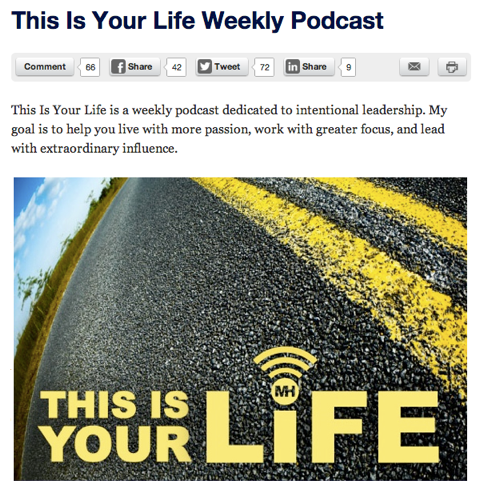 this is your life podcast