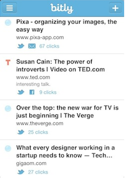 bitly iphone app