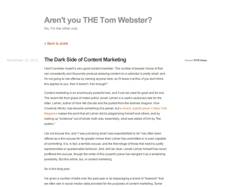 the dark side of content marketing