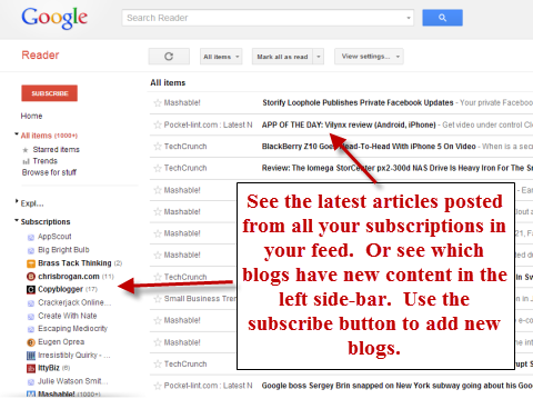 google reader