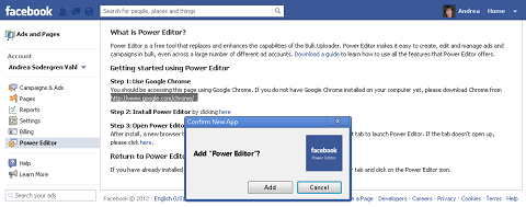facebook power editor