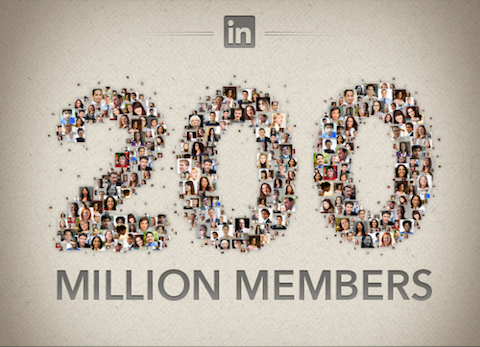 linkedin 200 million