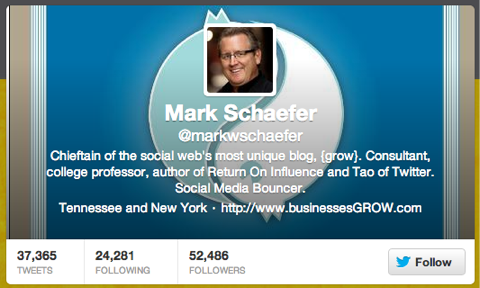 mark schaefer twitter