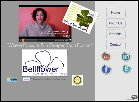 bellflower communications home page