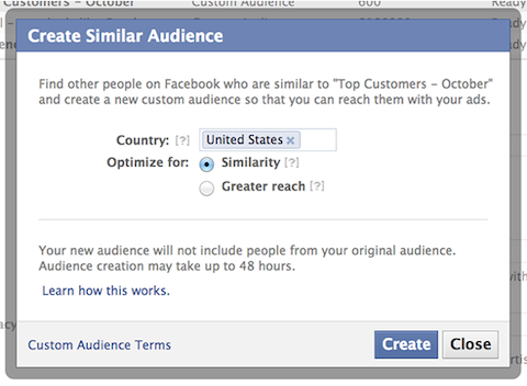 lookalike audiences