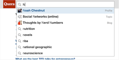 quora search