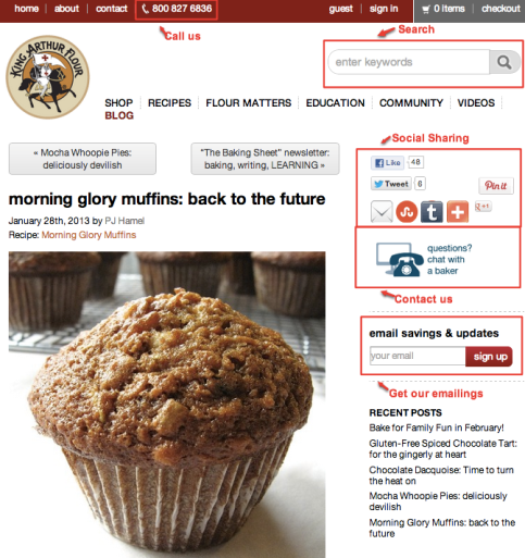 king arthur flour muffin