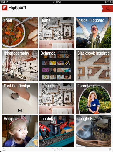 Flipboard screenshot