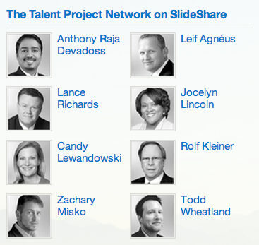 the talent project network team