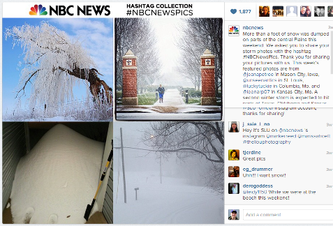 instagram nbc news feature