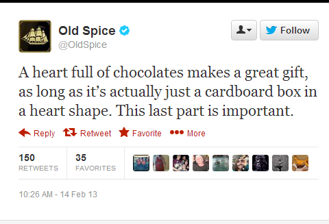 twitter old spice funny