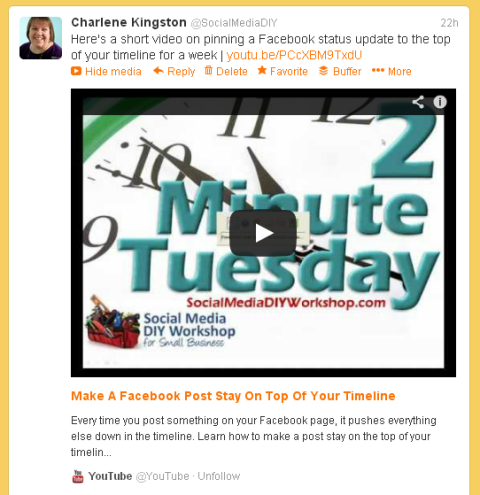 Twitter watch video