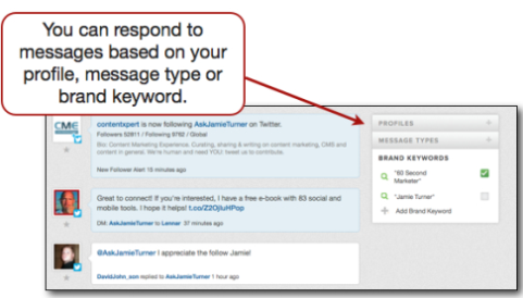 Sprout Social respond to messages