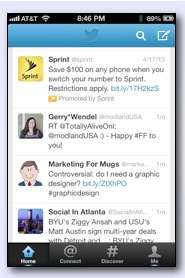 sprint promoted tweet