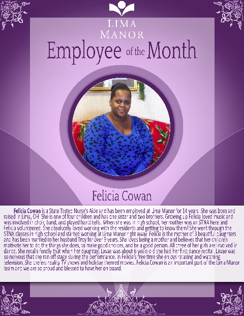 hcf employee of the month