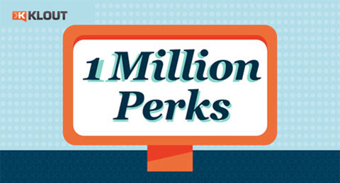 klout million perks