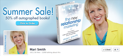 mari smith facebook timeline image