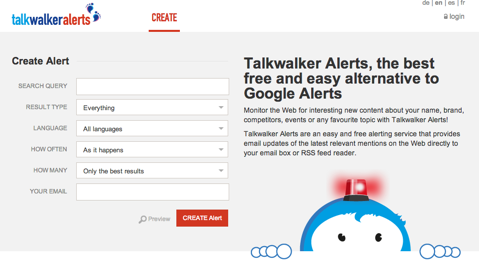 talkwalker alerts