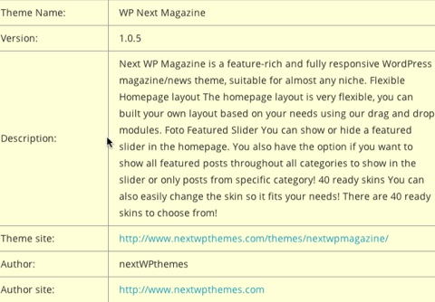 wordpress theme detector