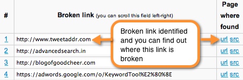 broken link checker