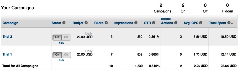 campaign performance