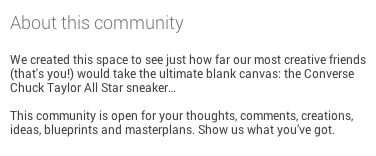 converse on google+