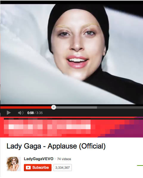 lady gaga applause