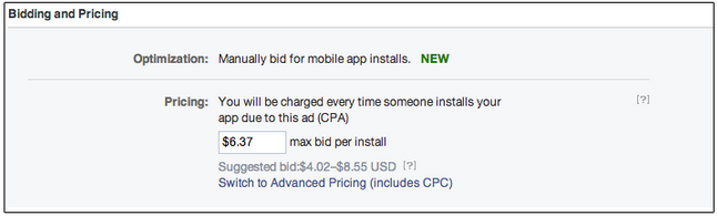 facebook cpa mobile ad