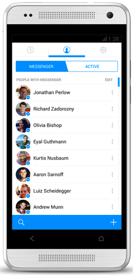 facebook messenger experience for android