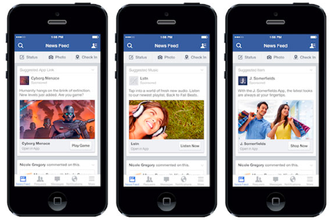 facebook mobile app ads