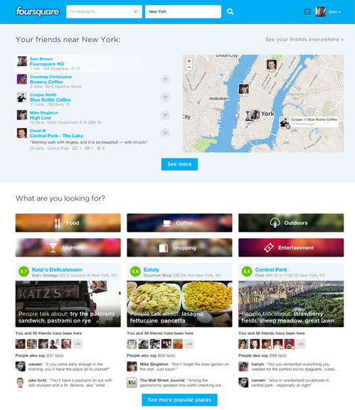 new look foursquare