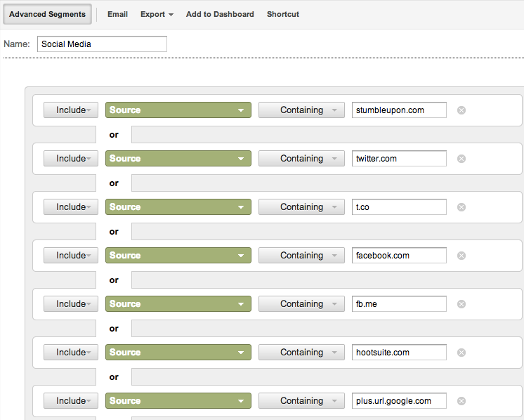 google analytics advanced segment 2