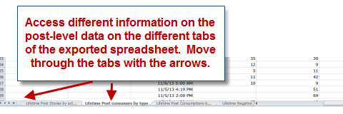 excel tabs