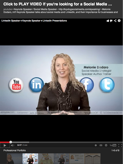 linkedin-melonie-dodaro-video