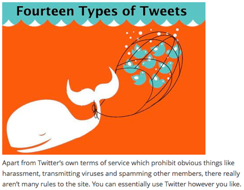 14 types of tweets