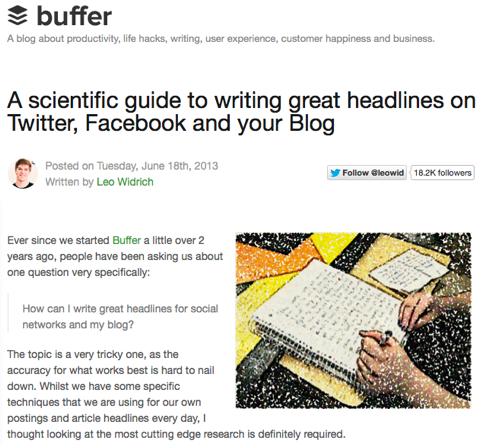 a scientific guide to writing great headlines