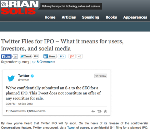 twitter files for ipo