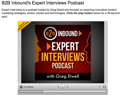 expert interviews podcast